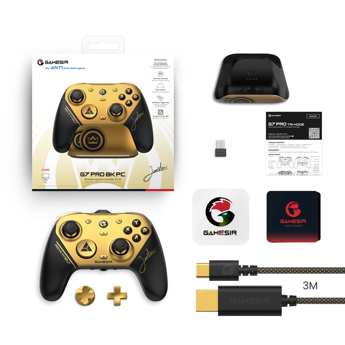 GameSir G7 Pro 8K Wireless Controller for PC and Switch