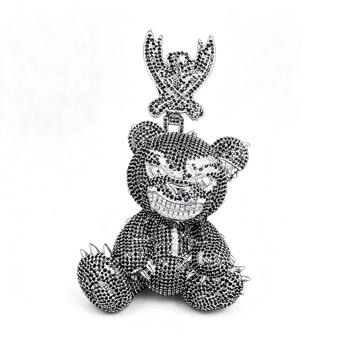 Lyee Cyee Classic Silver Animal Design Zircon Pendant Jewelry