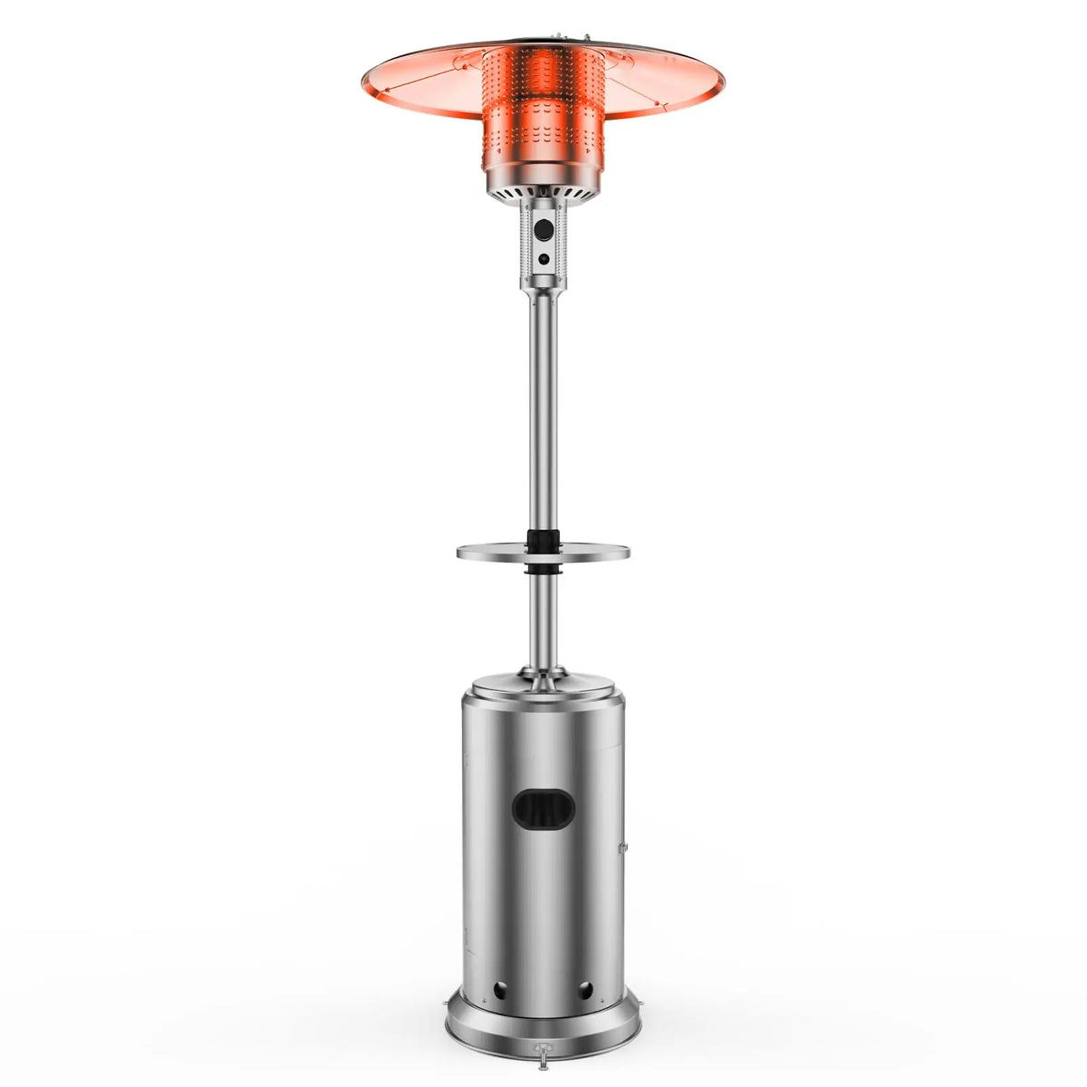DishyKooker 48000 BTU Propane Patio Heater With Triple Safety Protection