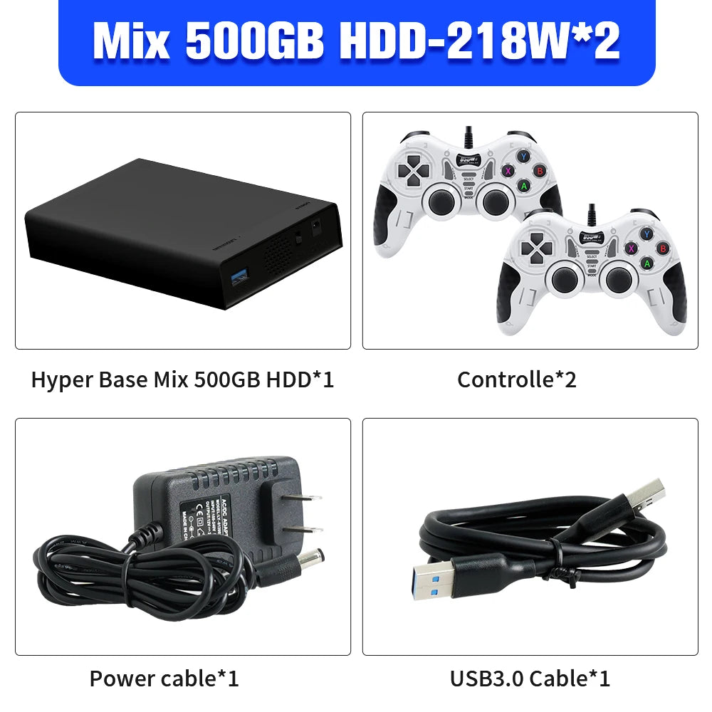 JMachen Plug And Play Game Hard Drive With 38000 Games