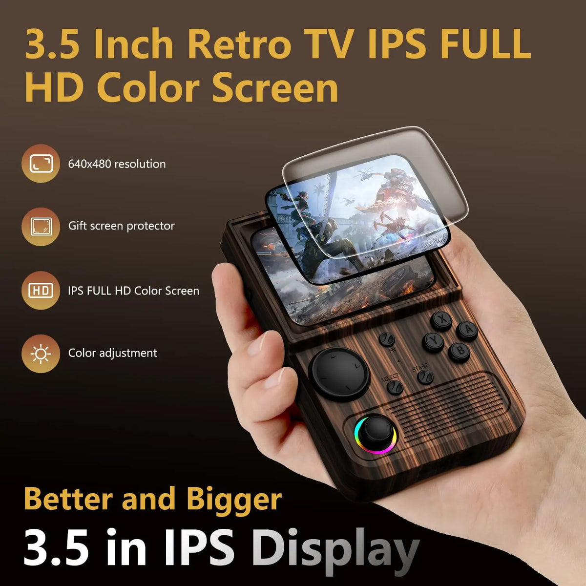 AISLPC Retro Handheld Game Console With WiFi Multiplayer Support