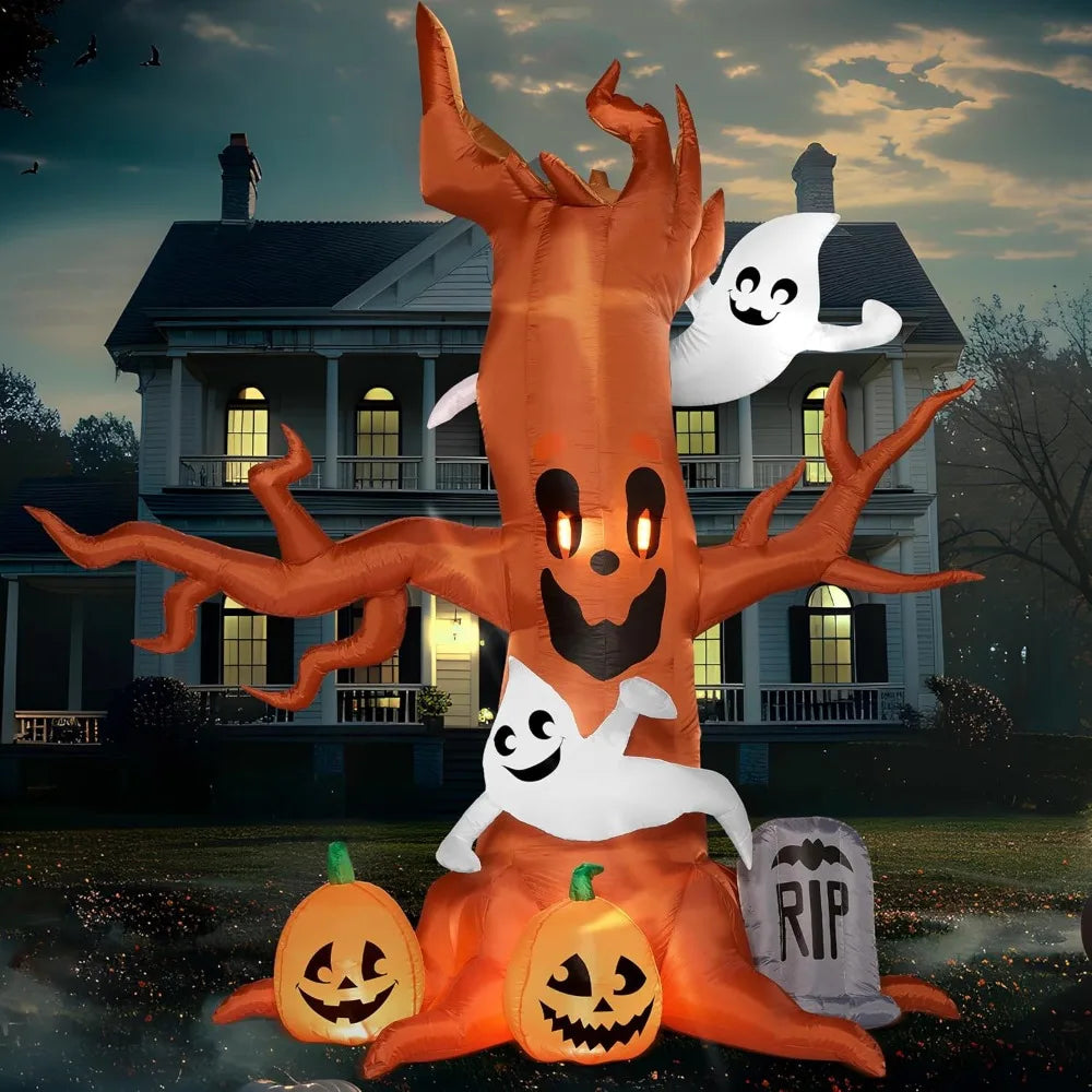 Halloween Inflatable Spooky Tree Yard And Garden Decor