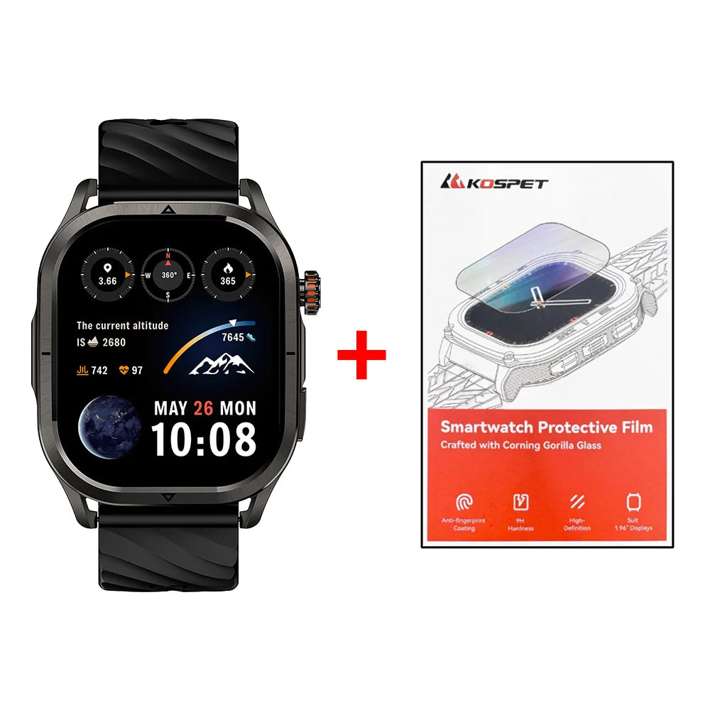 KOSPET Magic P10 GPS AMOLED Smartwatch With Dual Band GNSS