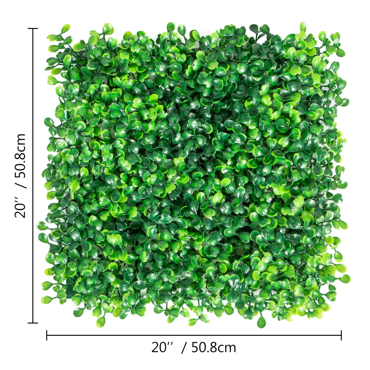 SucceBuy Artificial Boxwood Panels For Outdoor Wall Decor