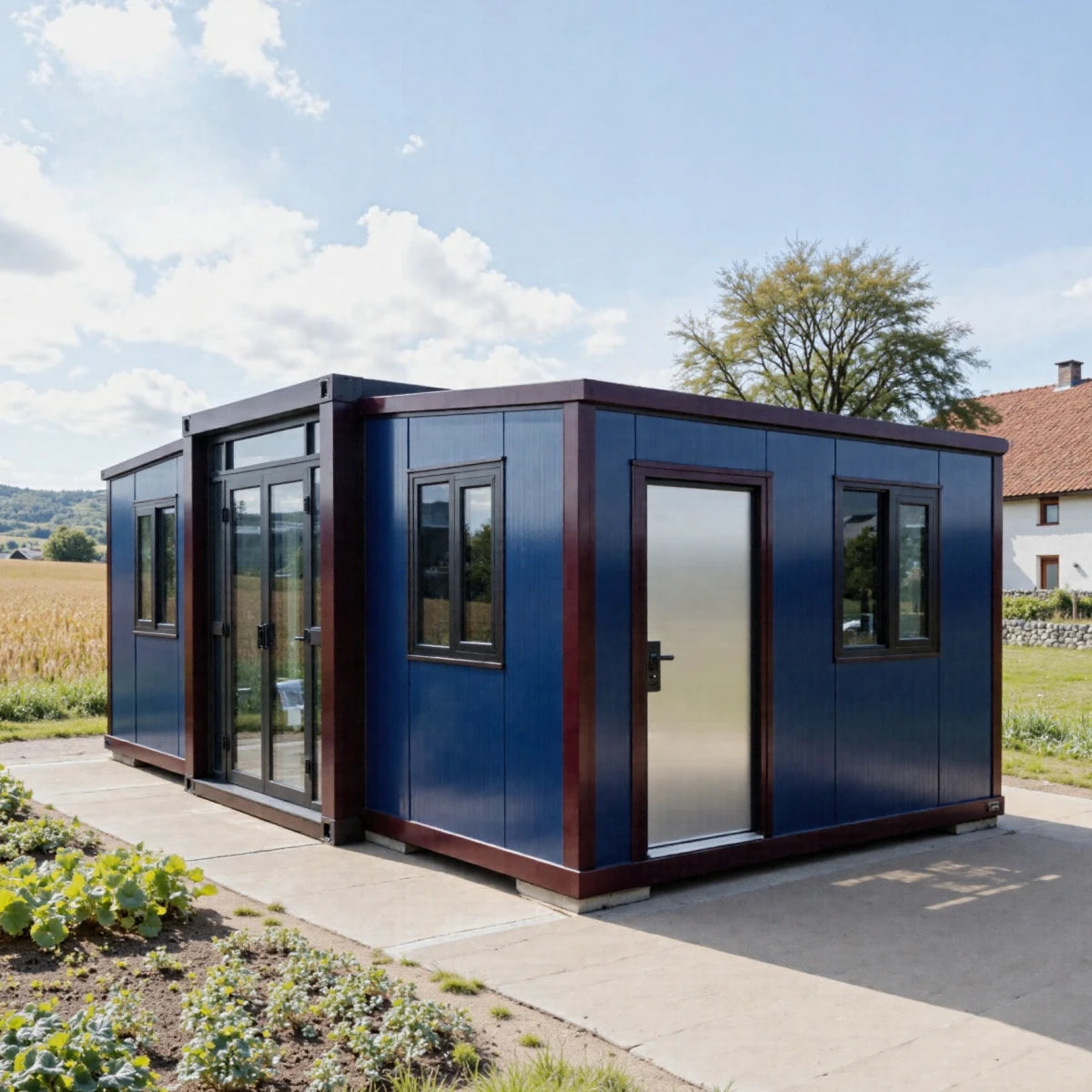 Modern Expandable Container House With Easy Assembly And Stylish Design