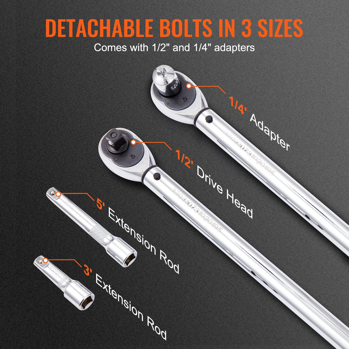 SucceBuy Precision Mechanical Torque Wrench For Automotive Repairs