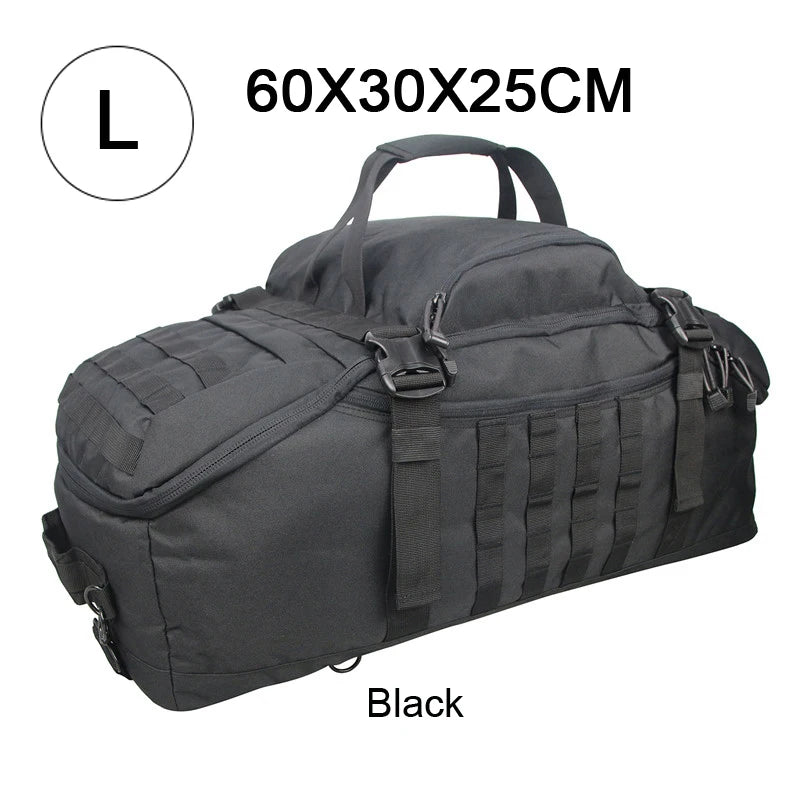 LQARMY Tactical Outdoor Backpack For Hiking Camping And Travel