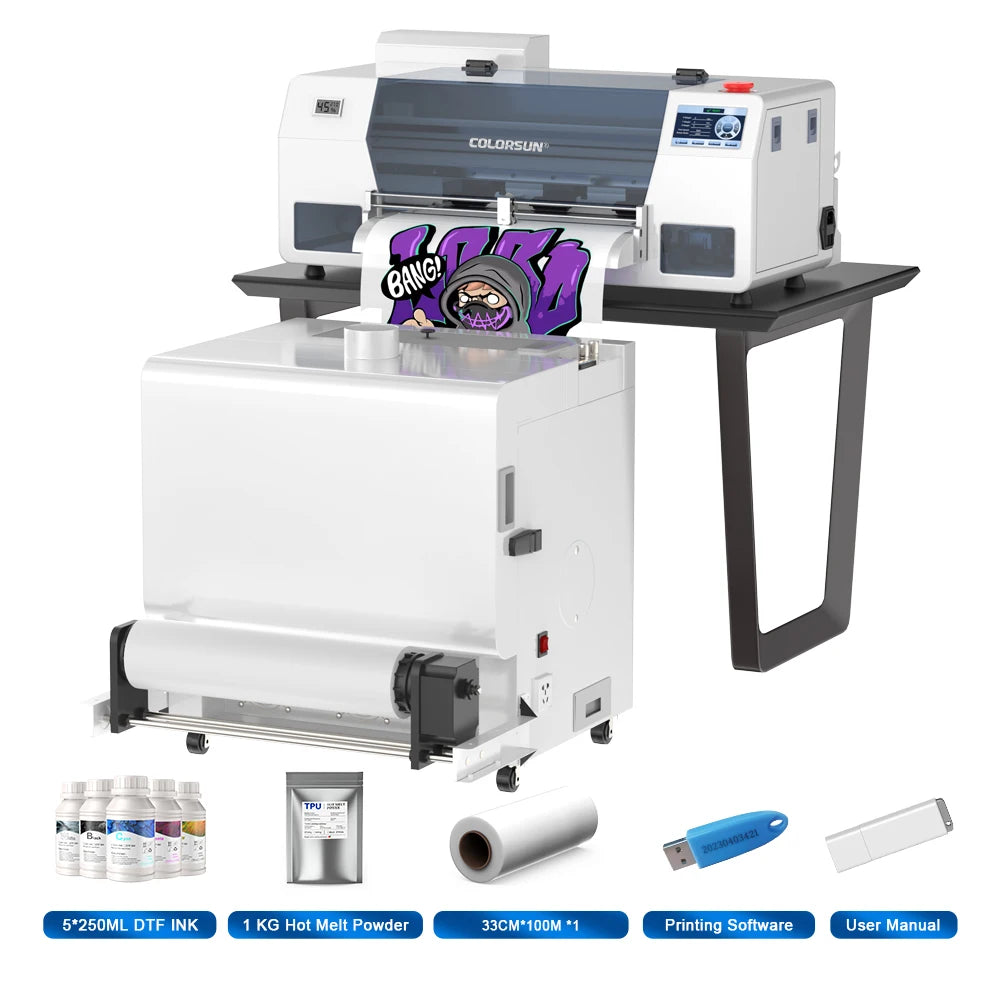 TOPPARTS Direct To Film Printer For Professional T Shirt Printing