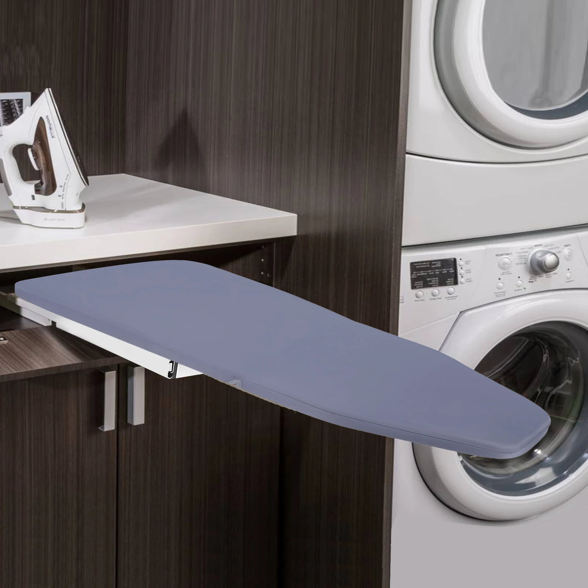 Modern Retractable Ironing Board With Space Saving Design