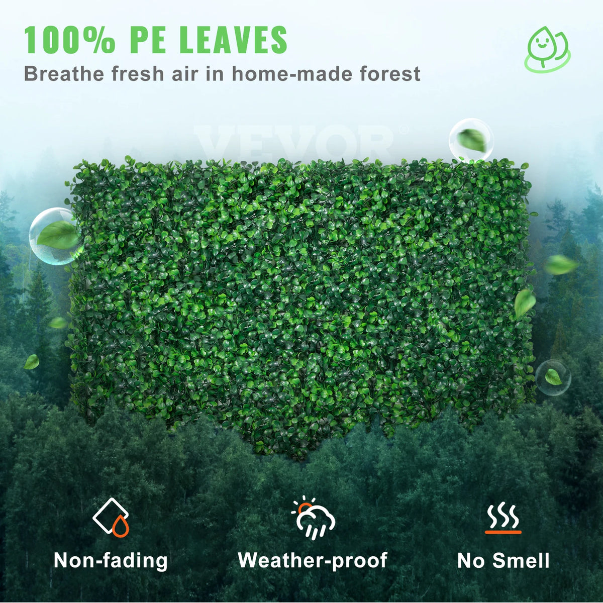 SucceBuy Artificial Boxwood Panels For Outdoor Wall Decor