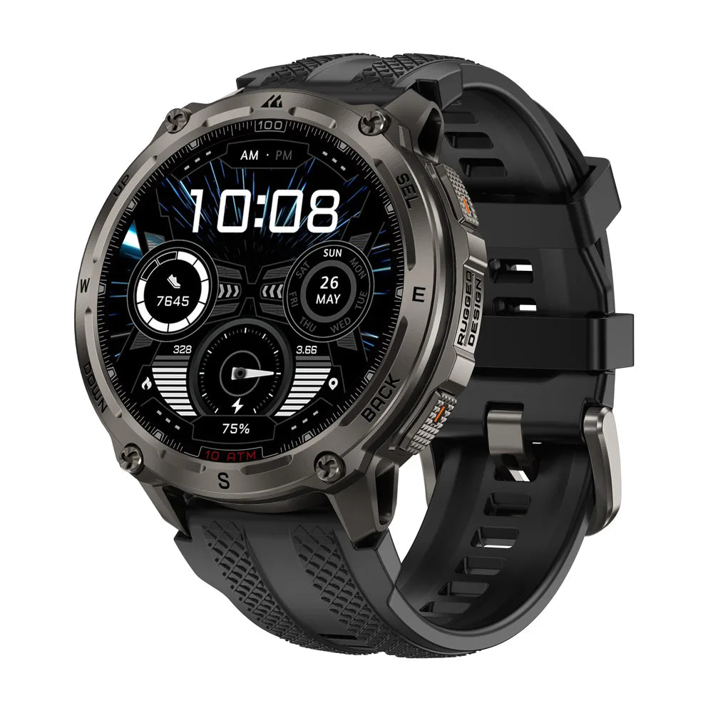 KOSPET Tank T4 GPS Smartwatch With Offline Maps Health Tracking
