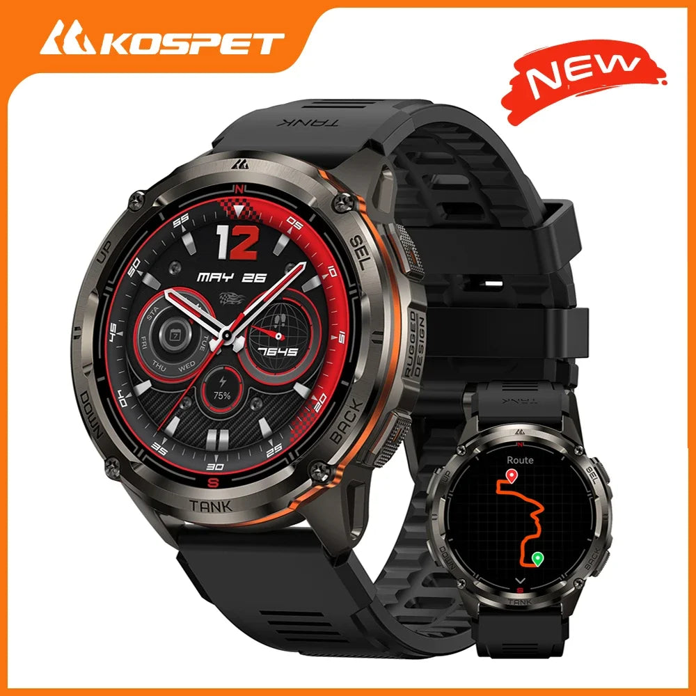 KOSPET Tank T3 Ultra 2 Bluetooth Waterproof Smart Watch