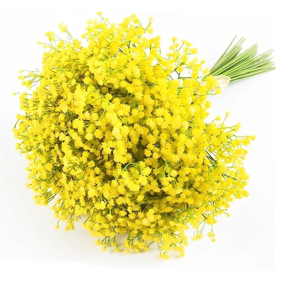 Artificial Babysbreath Flowers for Wedding Table Decor Bouquet