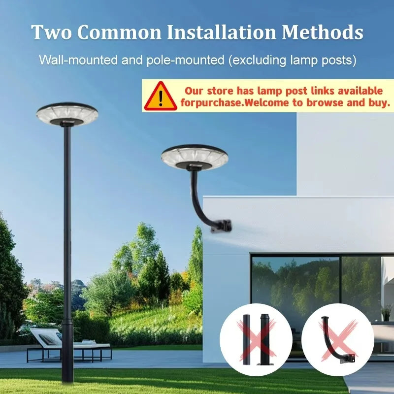 Morglad Outdoor Solar LED Garden Light IP44 Waterproof Yard Lamp