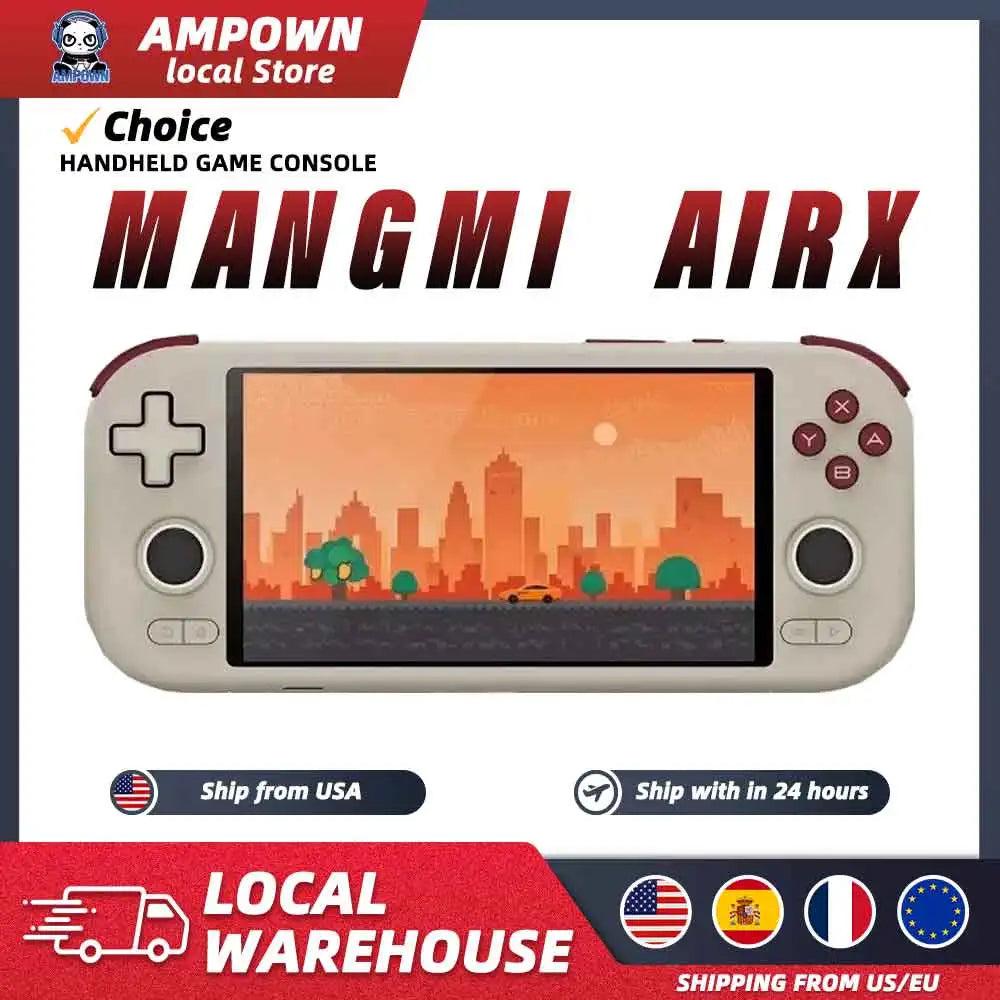 MANGMI Air X Handheld Game Console With Snapdragon 662 Processor