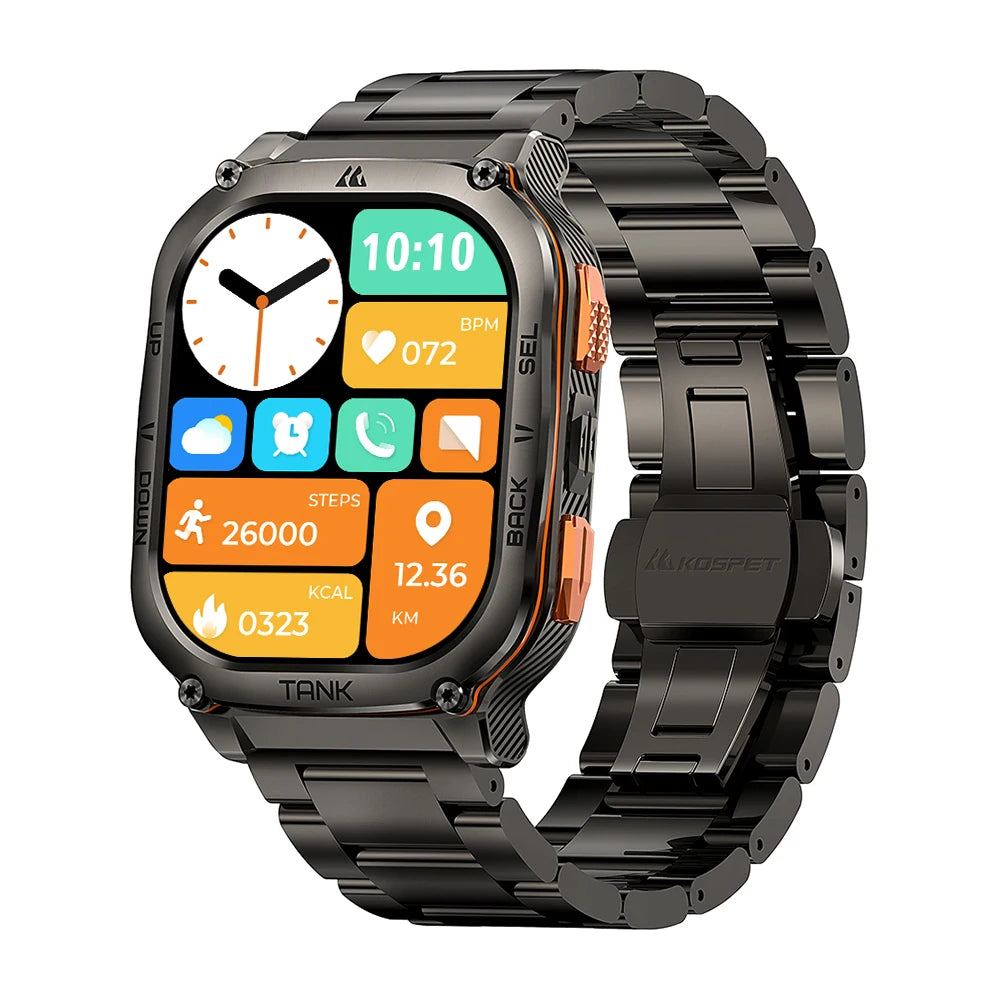 KOSPET Tank M3 Ultra GPS AMOLED Bluetooth Call Smartwatch