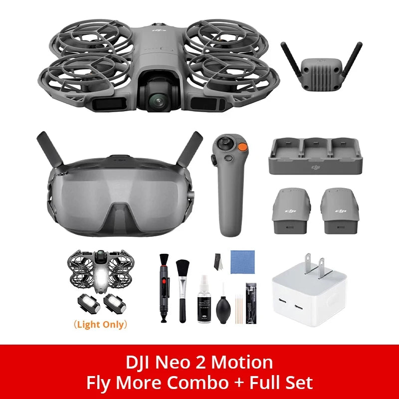 DJI Neo 2 Motion Fly More Combo 4K AI Tracking Drone