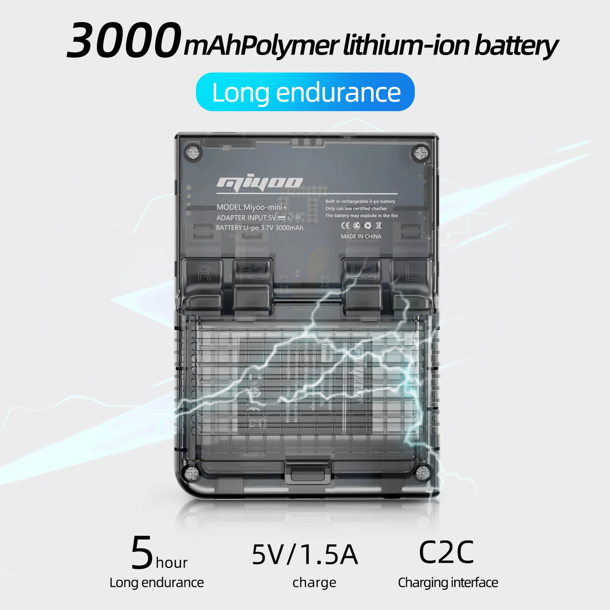 MIYOO Retro Handheld Game Console With IPS Display