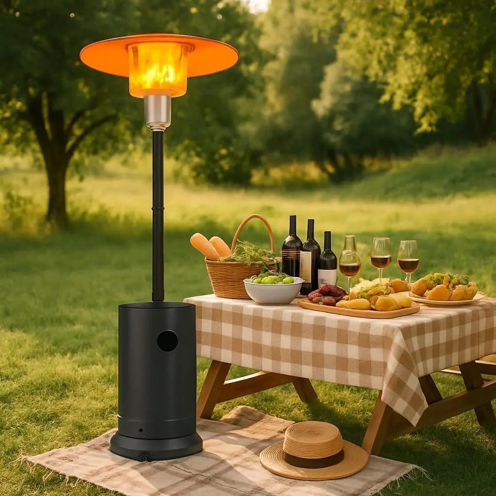 Studyset 48000 BTU Freestanding Gas Outdoor Patio Heater