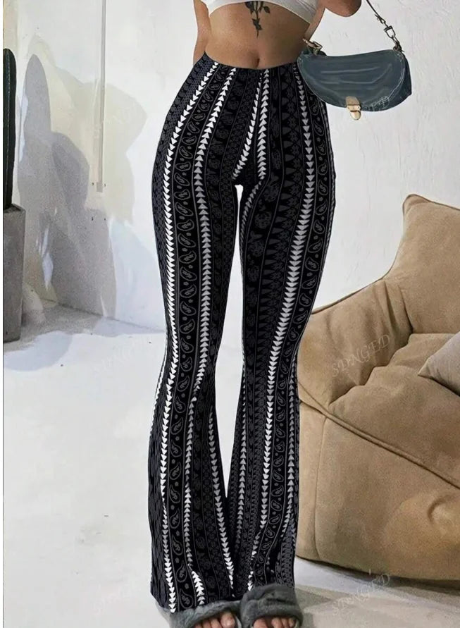 Women's Slim Fit Stretch Knit Polyester Commuter Pants