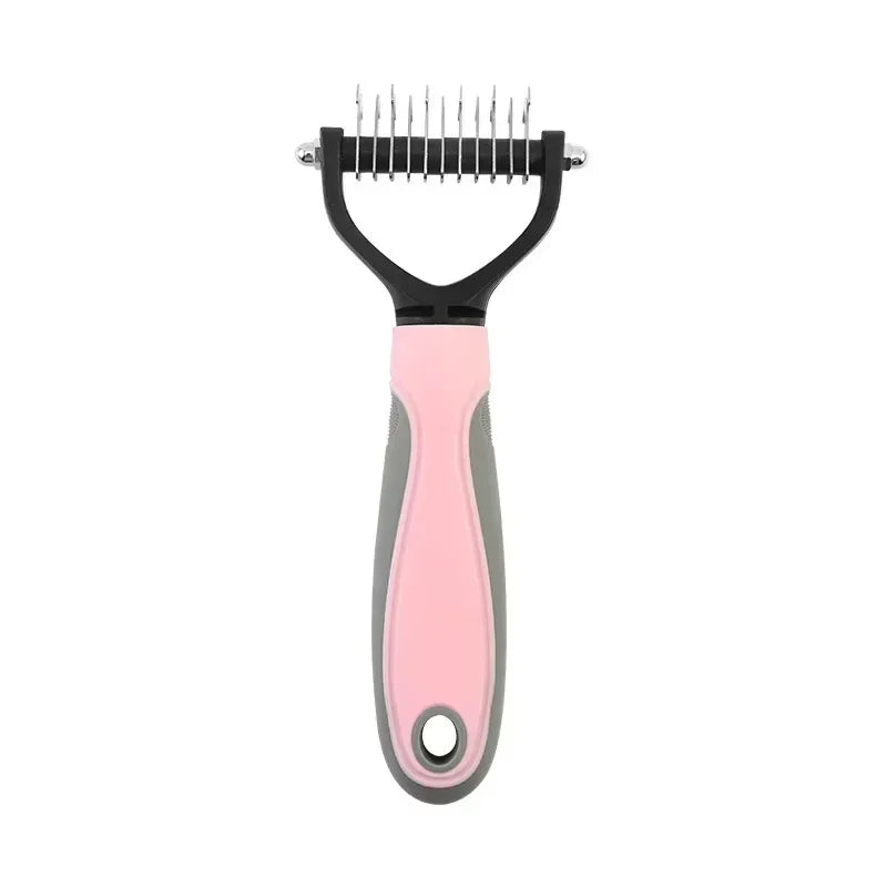 Double Sided Stainless Steel Pet Grooming Brush Dog Cat Comb