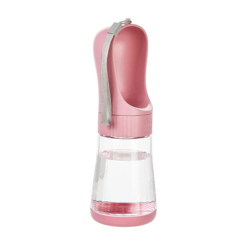 Portable 2 In 1 Dog Water Bottle Food Container Travel