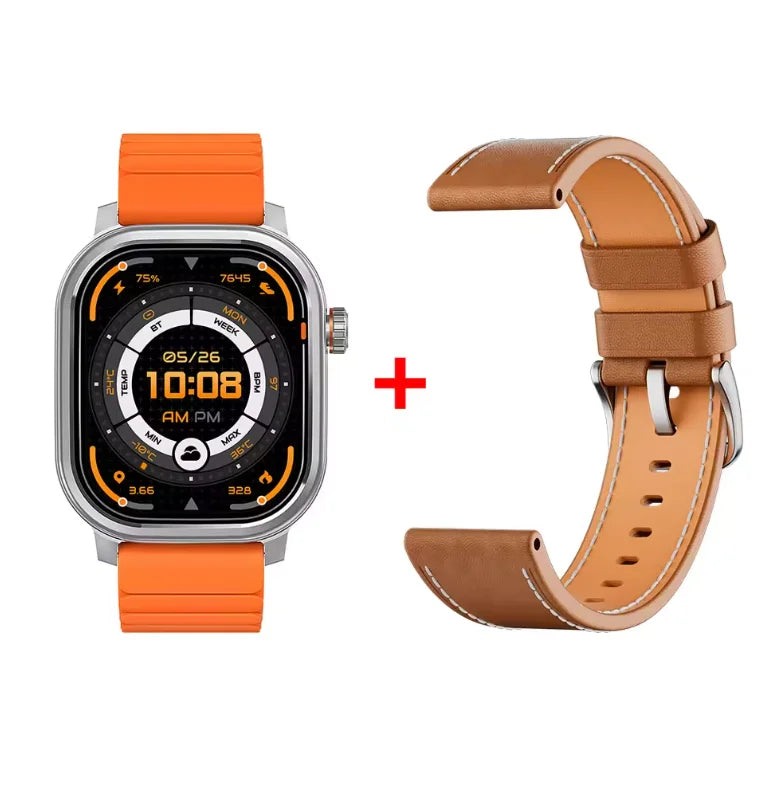 KOSPET Pulse AMOLED Smartwatch With Bluetooth Calling And Fitness Tracking