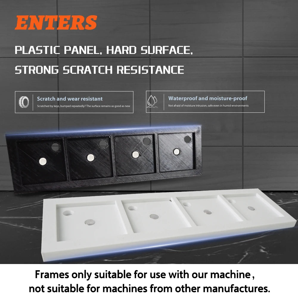 Mini Magnetic Refrigerator Photo Frames Blank Picture Holders