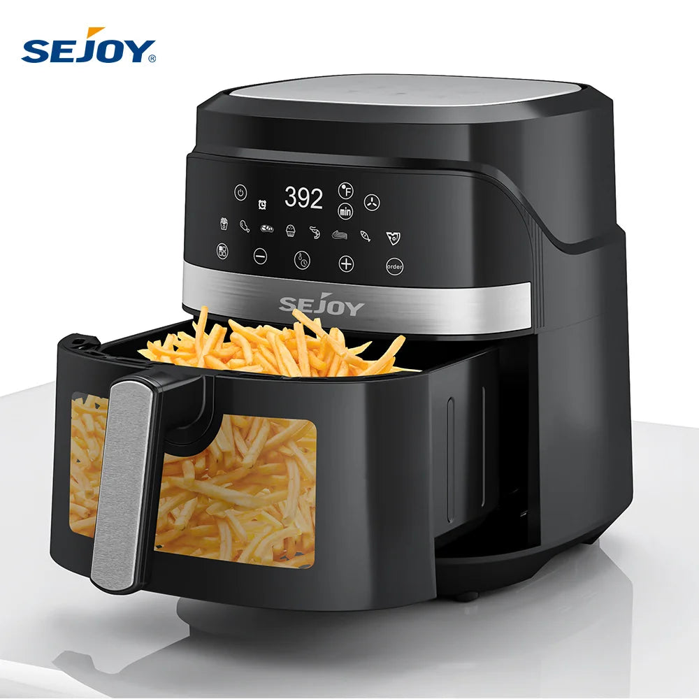 SEJOY Multifunction Air Fryer Oven for Frying Roasting and Baking