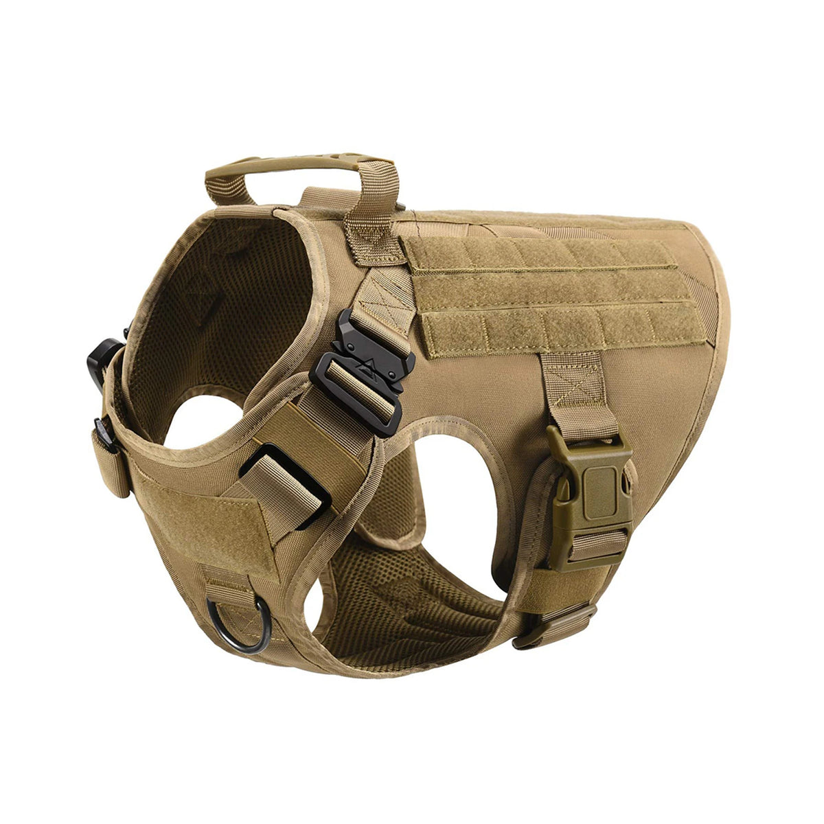 PetraVel Tactical Dog Harness With Quick Release Buckle