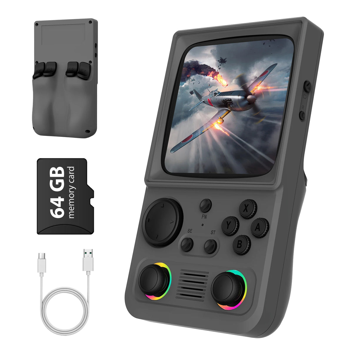AISLPC RG40 MAX Portable Handheld Game Console With IPS Display