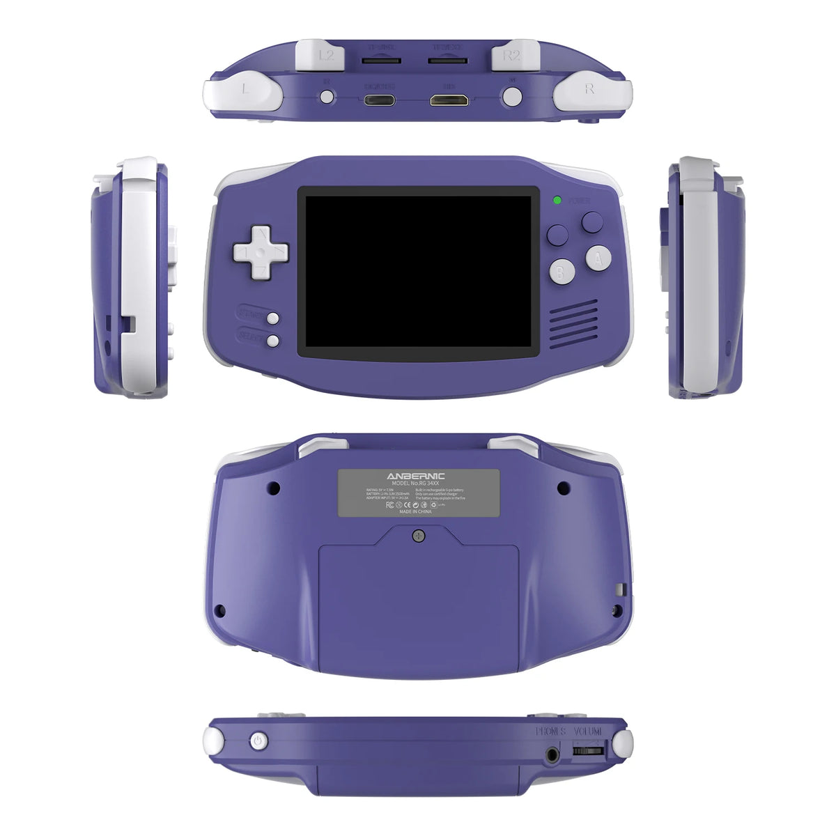 Anbernic Rg34XX Retro Handheld Gaming Console With WiFi Bluetooth