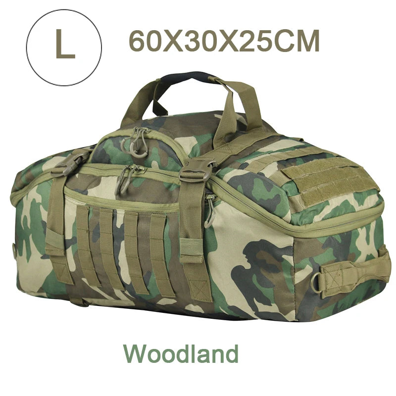 LQARMY Tactical Outdoor Backpack For Hiking Camping And Travel