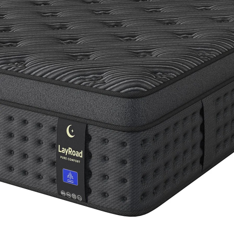 Hybrid Memory Foam Mattress With Pocket Springs And Firm Support