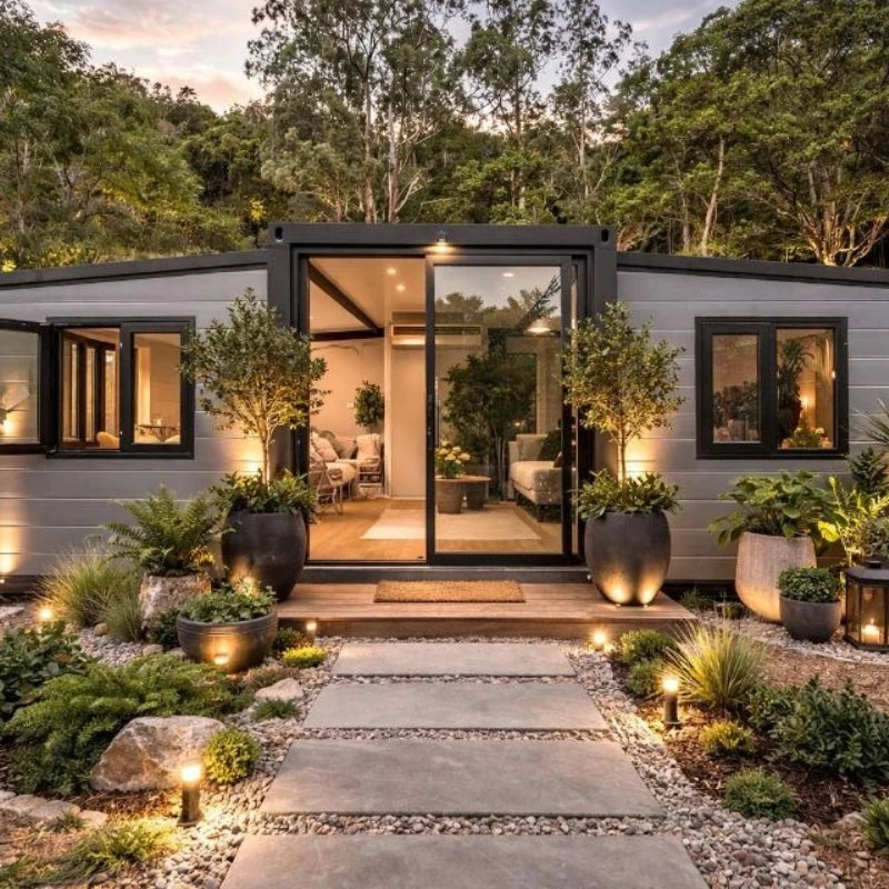 Modern Expandable Container House With Easy Assembly And Stylish Design