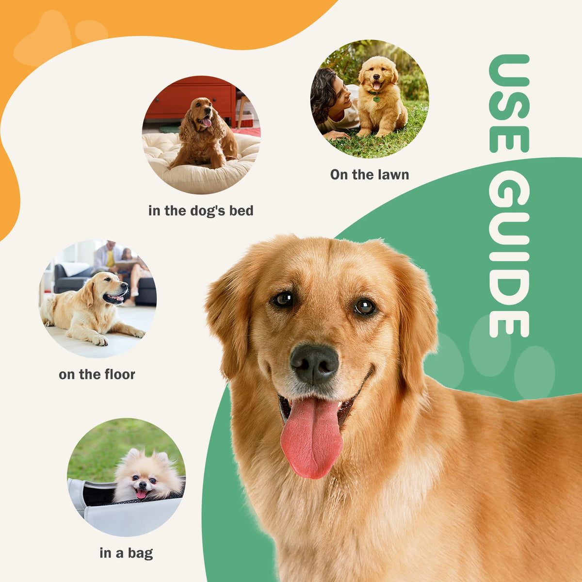 Quick Drying Leakproof Pet Training Pads for Dogs and Cats
