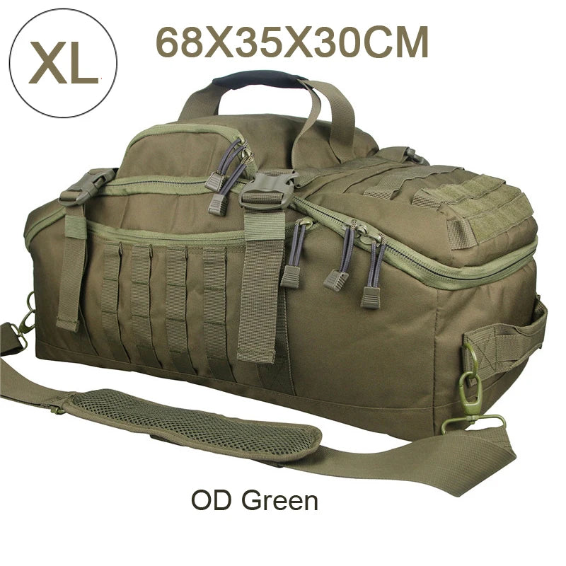 LQARMY Tactical Outdoor Backpack For Hiking Camping And Travel