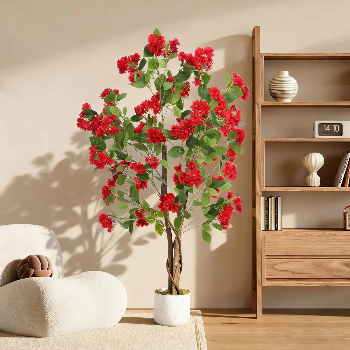 HiMISS Artificial Osmanthus Potted Tree For Indoor Home Decor
