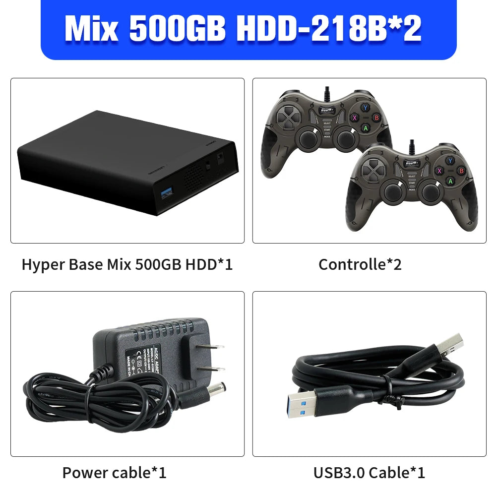 JMachen Plug And Play Game Hard Drive With 38000 Games