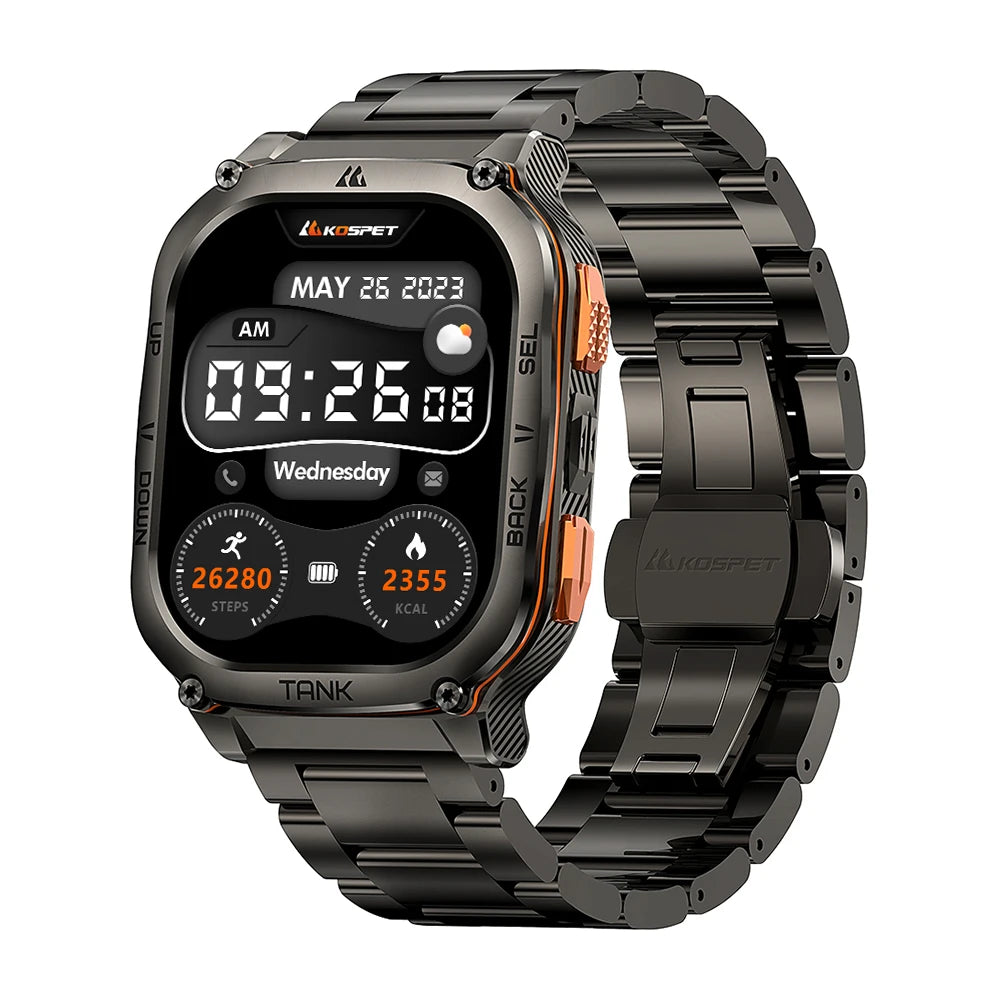 KOSPET Tank M3 Ultra GPS AMOLED Bluetooth Call Smartwatch