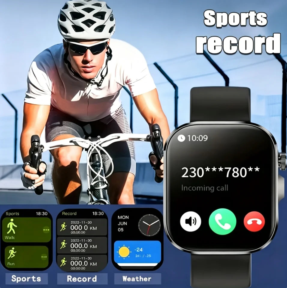 ERUN Smart Watch With Wireless Calling And Fitness Tracking