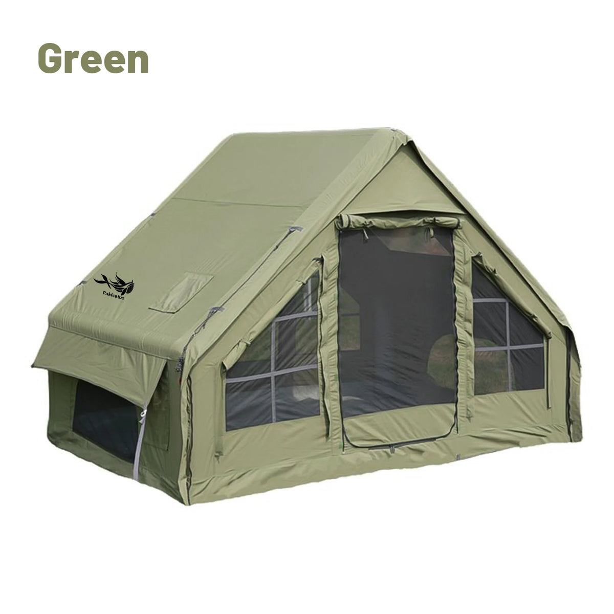 Pakicetus Inflatable Camping Tent With Sun Canopy For Outdoor Adventures