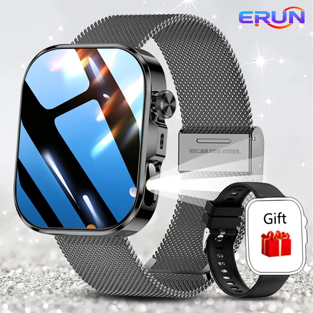 ERUN Smart Watch With Wireless Calling And Fitness Tracking
