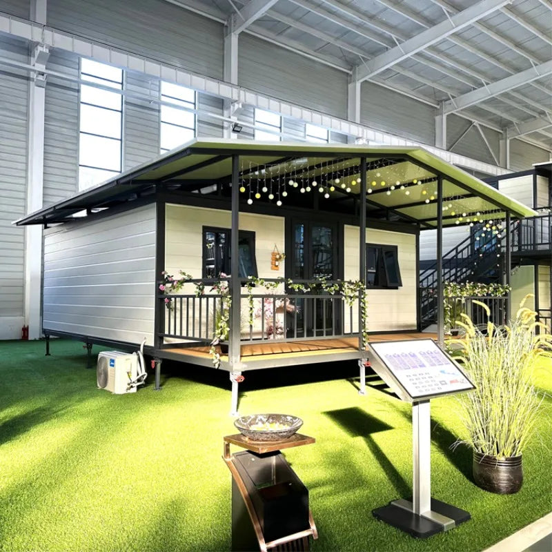 Modern Expandable Container House With Easy Assembly And Stylish Design