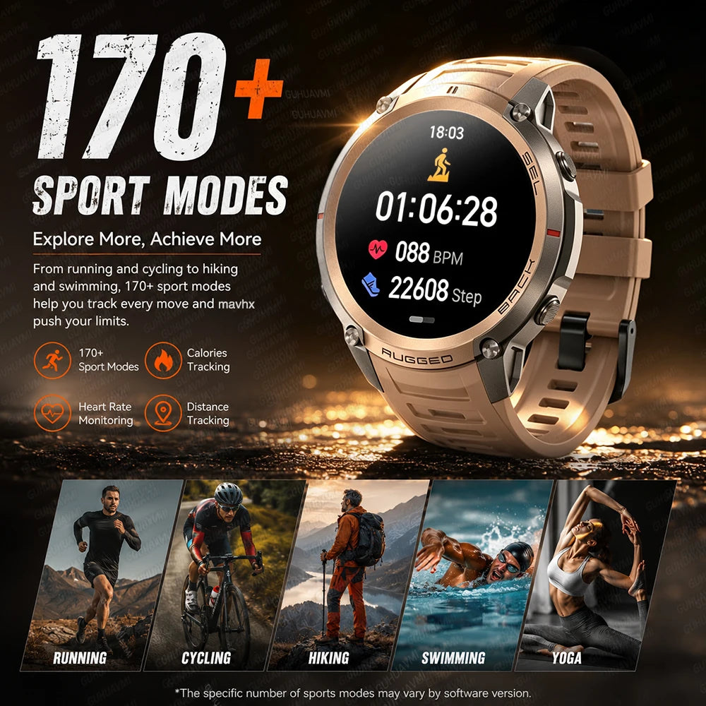 Professional GPS Smart Watch With Offline Maps And Sports Tracking