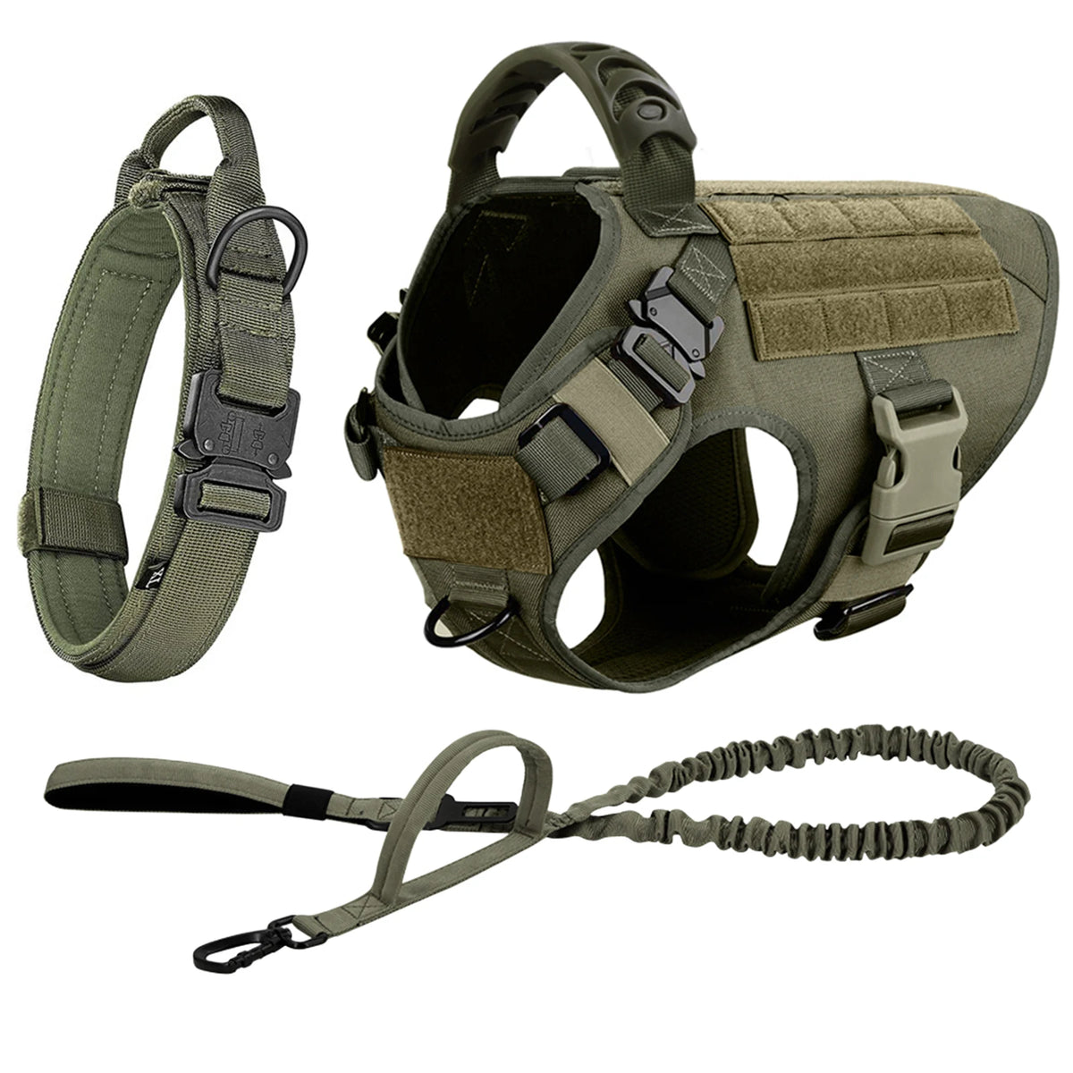 Petavel Nylon Dog Harness And Leash Set For Dogs Walking Vest
