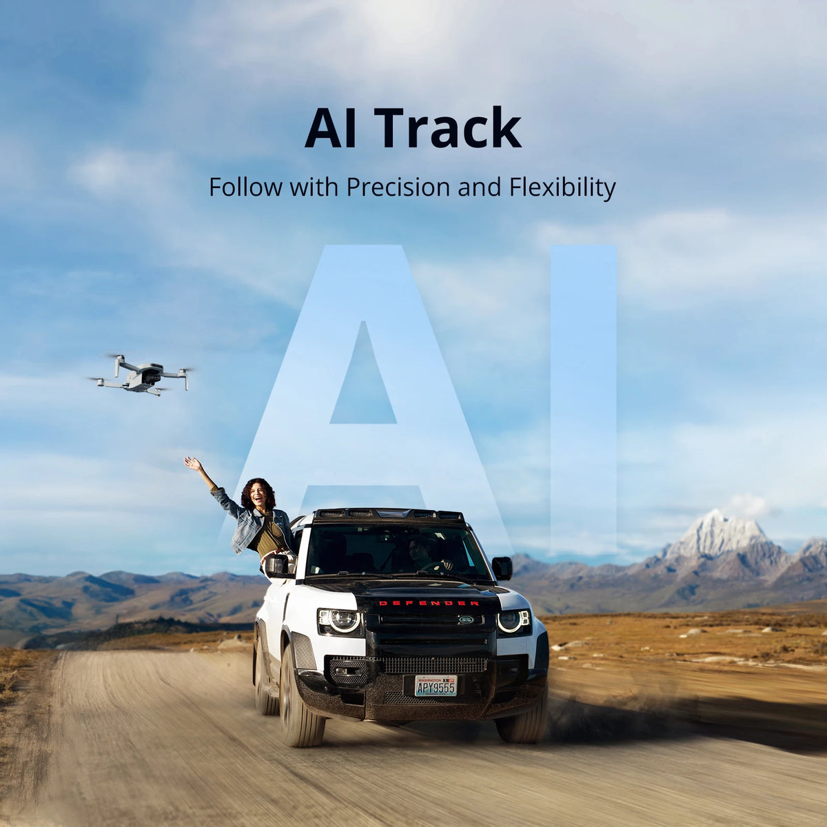 Potensic ATOM 2 Camera Drone 4K HDR Video 3-Axis Gimbal