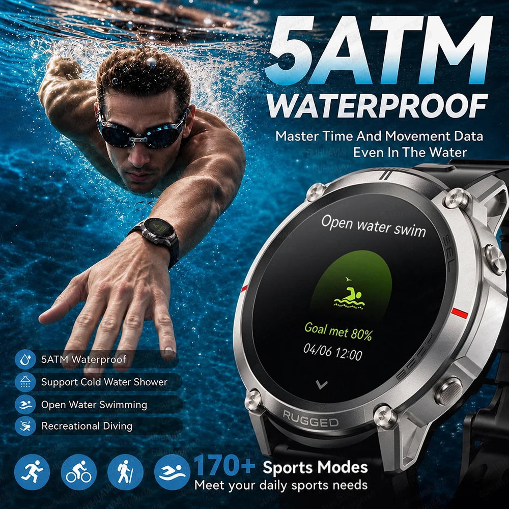 Professional GPS Smart Watch With Offline Maps And Sports Tracking