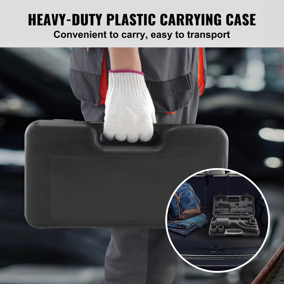 SucceBuy Heavy Duty Torque Multiplier Wrench Set With Case