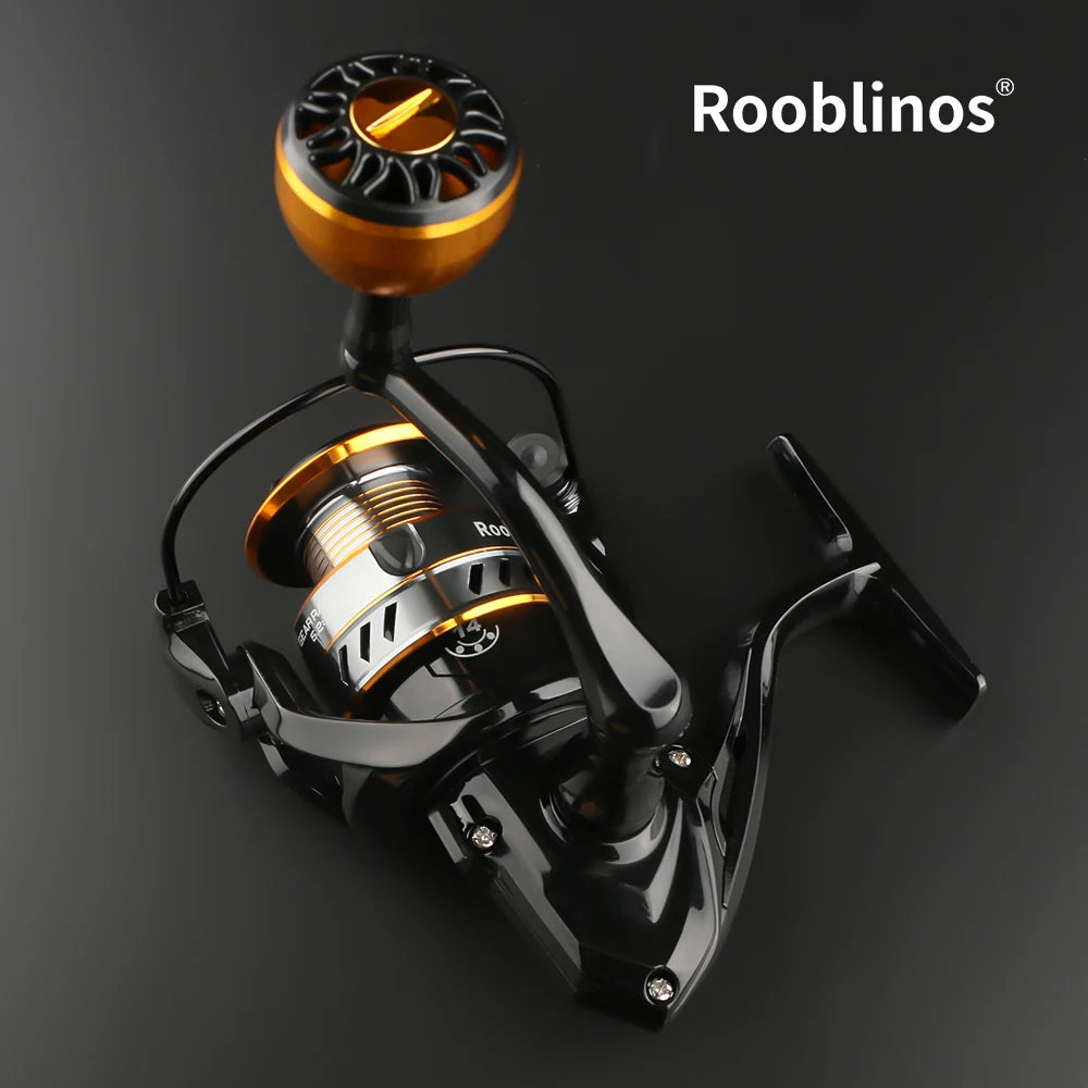 Rooblinos HM Spinning Fishing Reel With Metal Bearings